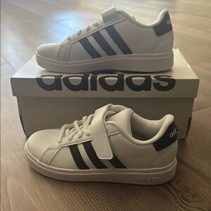 Adidas White and Black Sneakers Iconic Style